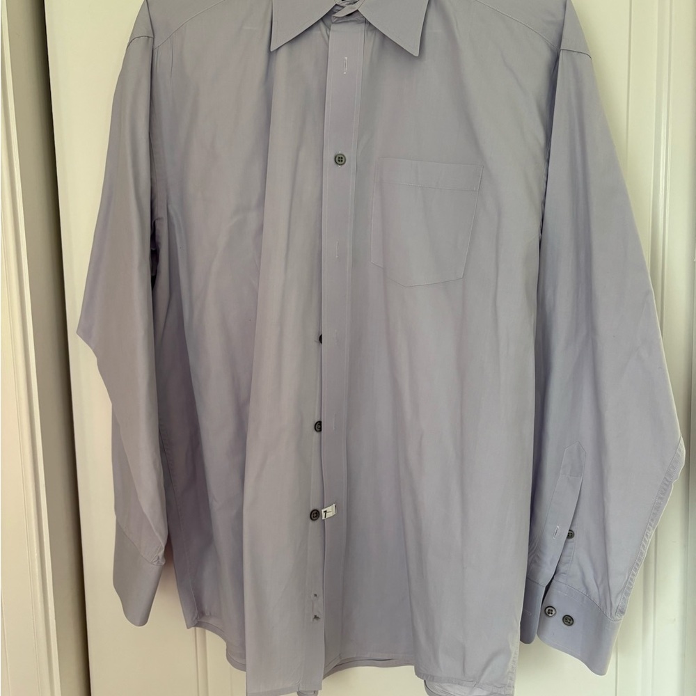 Banana Republic Men's Light Purple Dress Shirt